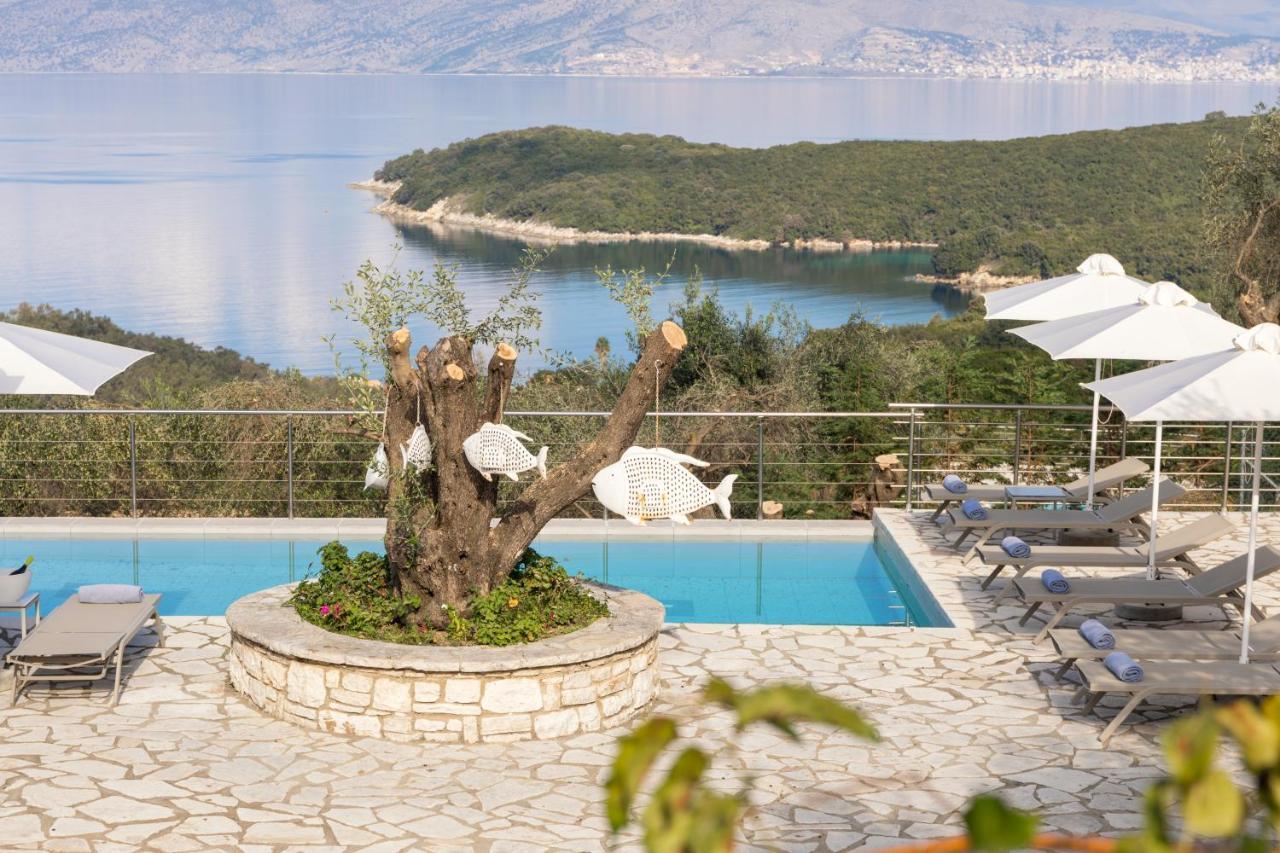 Villa White Stone By Rodostamo Collection Kassiopi Extérieur photo