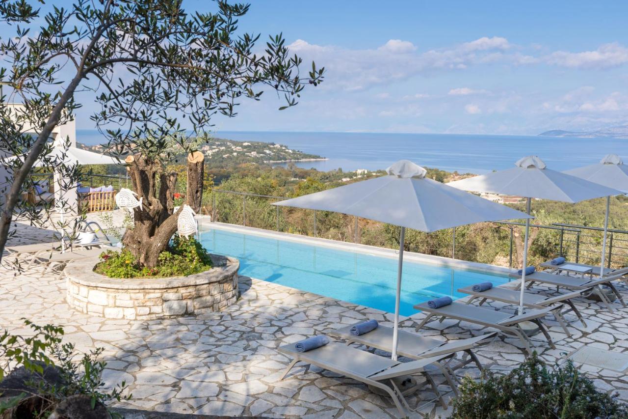 Villa White Stone By Rodostamo Collection Kassiopi Extérieur photo