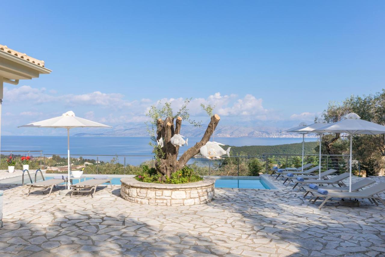 Villa White Stone By Rodostamo Collection Kassiopi Extérieur photo